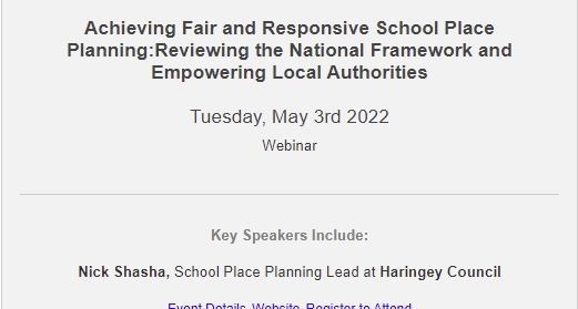 Achieving Fair and Responsive School Place Planning